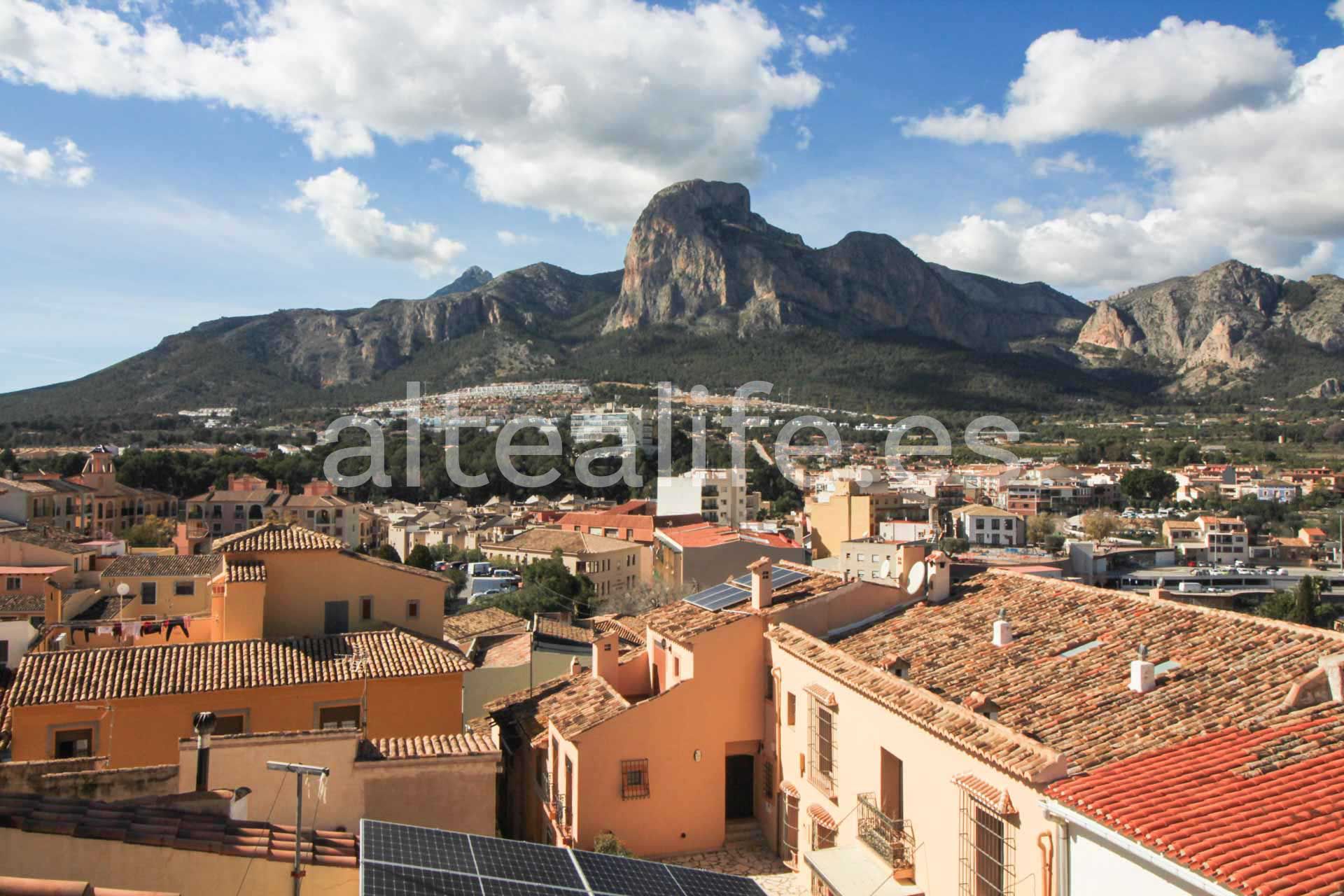 Vista exterior de Finca rústica en venta en Polop con Aire acondicionado, Calefacción y Terraza