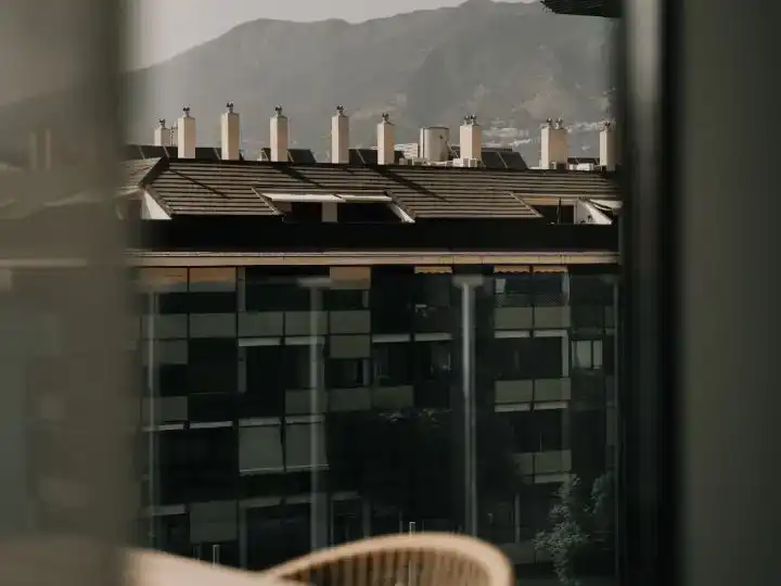 Vista exterior de Apartament de lloguer en Fuengirola amb Aire condicionat, Piscina i Balcó