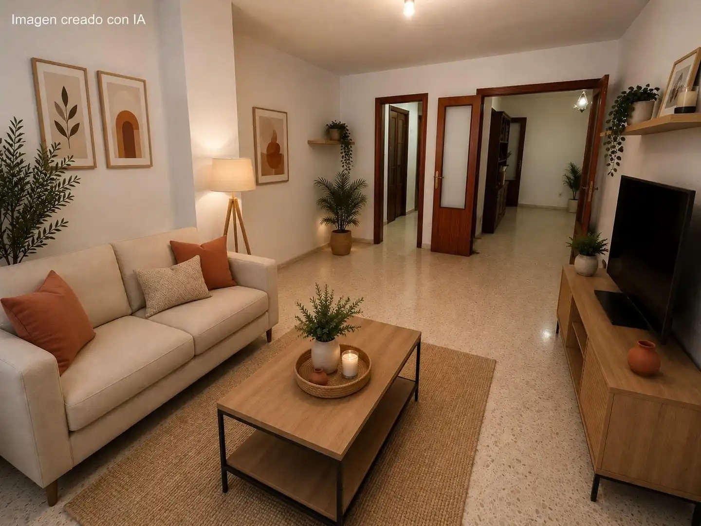 Sala d'estar de Pis en venda en San Fernando amb Traster