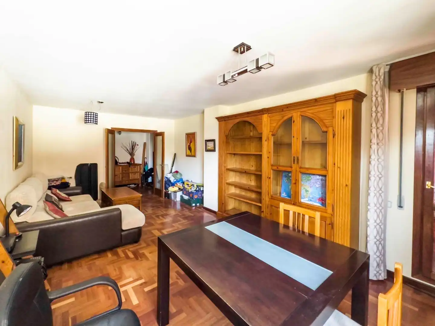 Living room of Flat for rent in Oviedo   with Heating, Private garden and Terrace