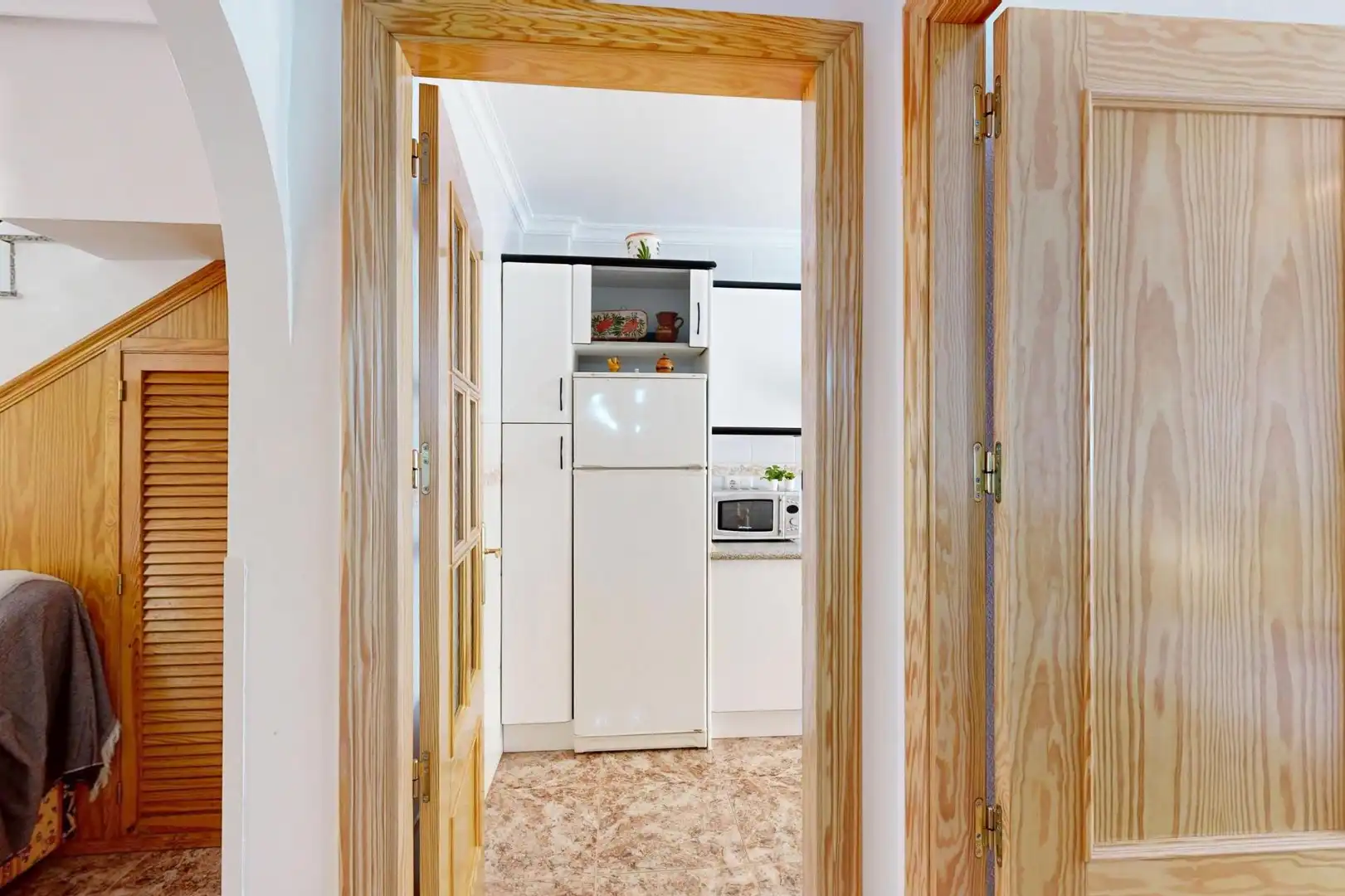 Cocina de Casa o chalet en venta en Los Alcázares con Aire acondicionado, Calefacción y Jardín privado