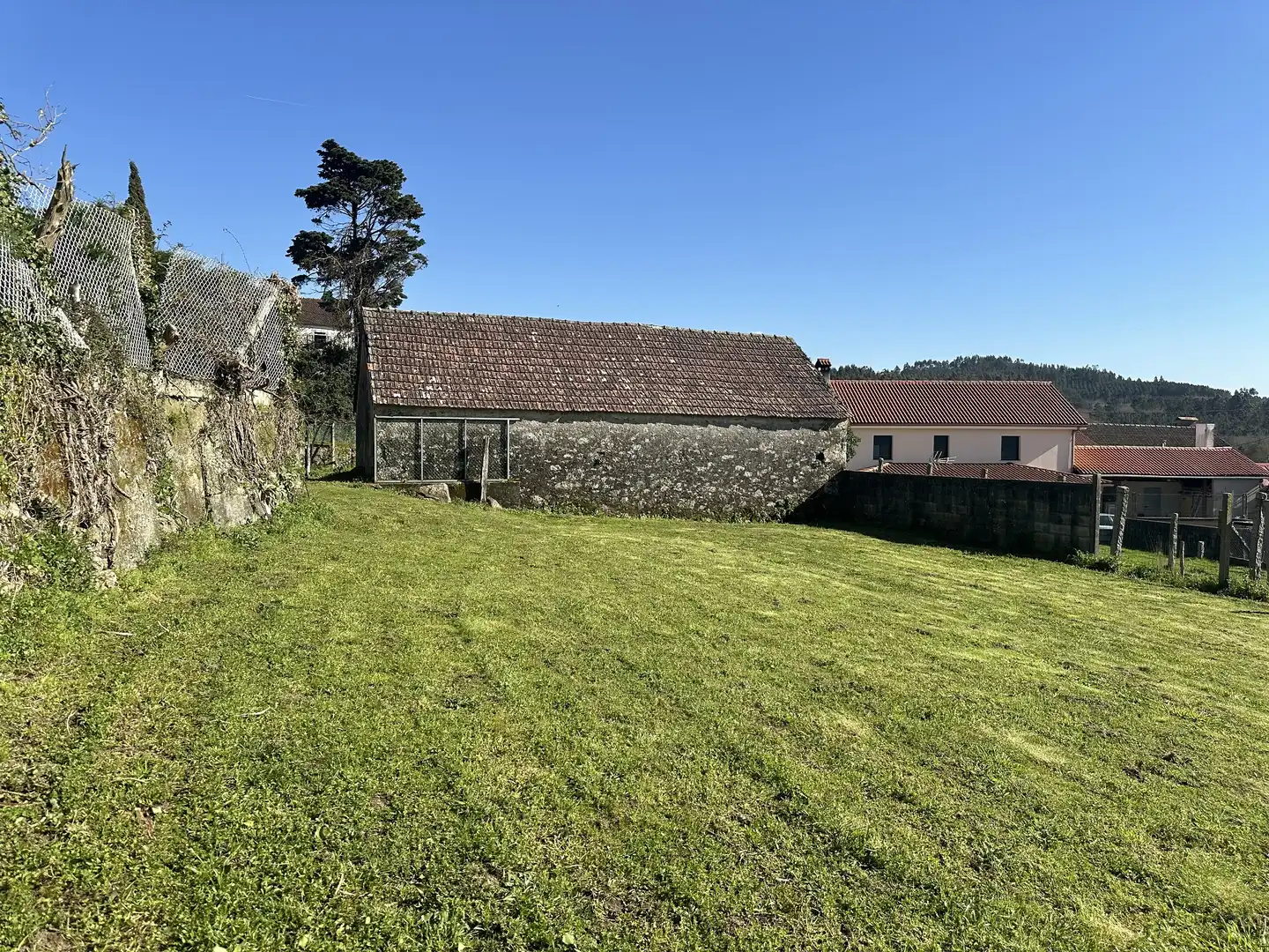 Vista exterior de Casa o xalet en venda en Teo amb Jardí privat