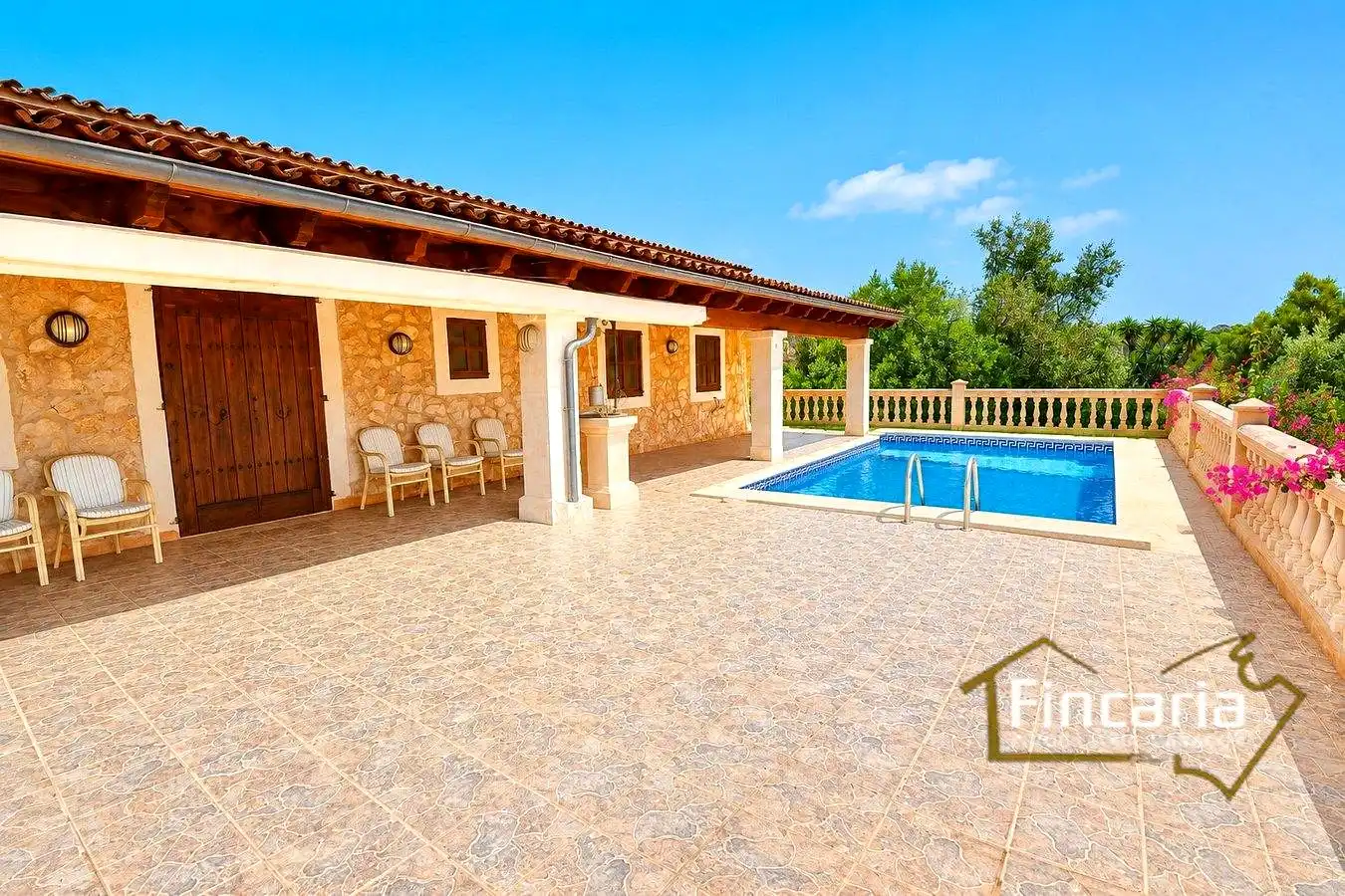 Terrace of Country homes for sale in Manacor  with Air Conditioner, Private garden and Terrace