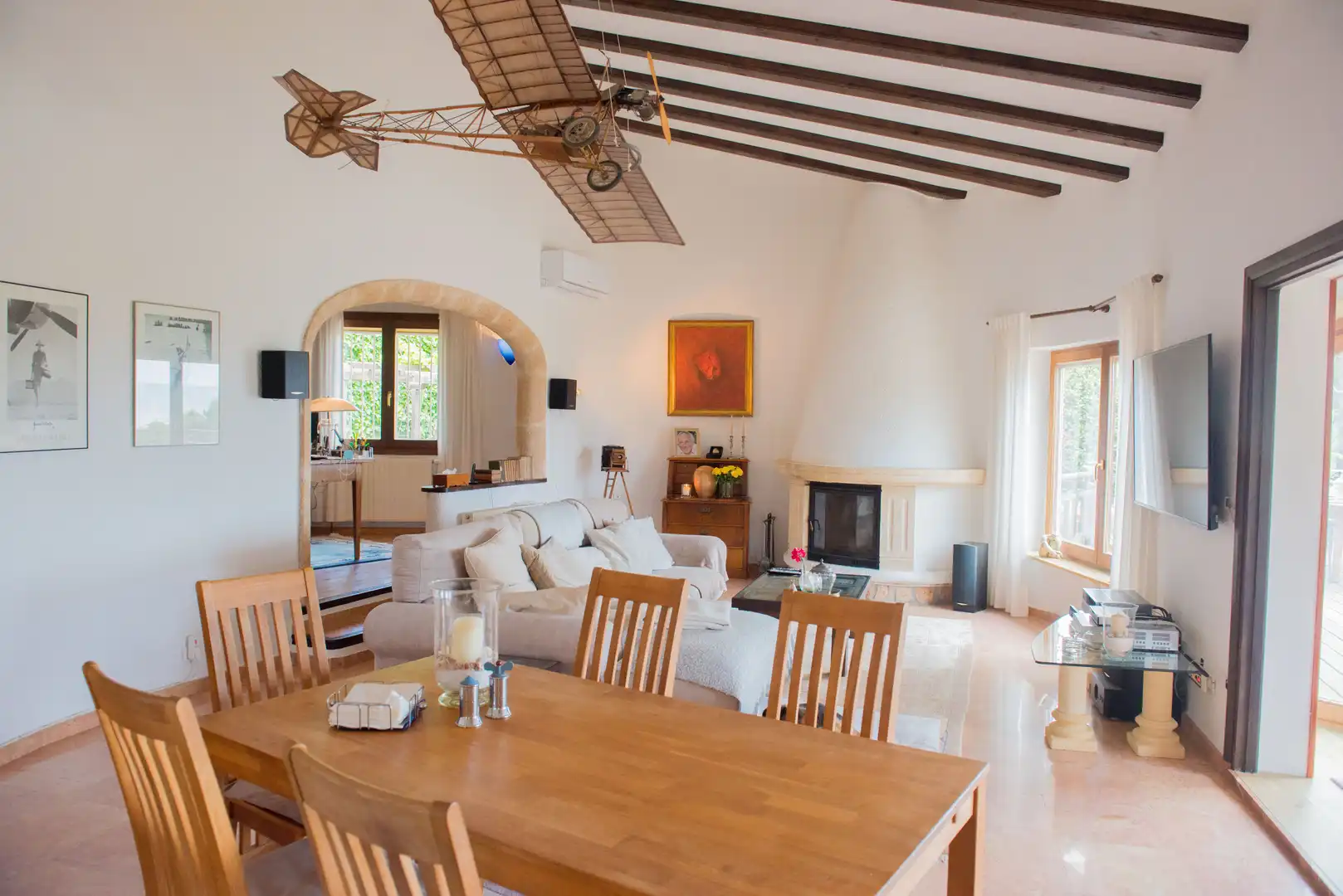 Sala d'estar de Casa o xalet en venda en Jávea / Xàbia amb Aire condicionat, Calefacció i Terrassa