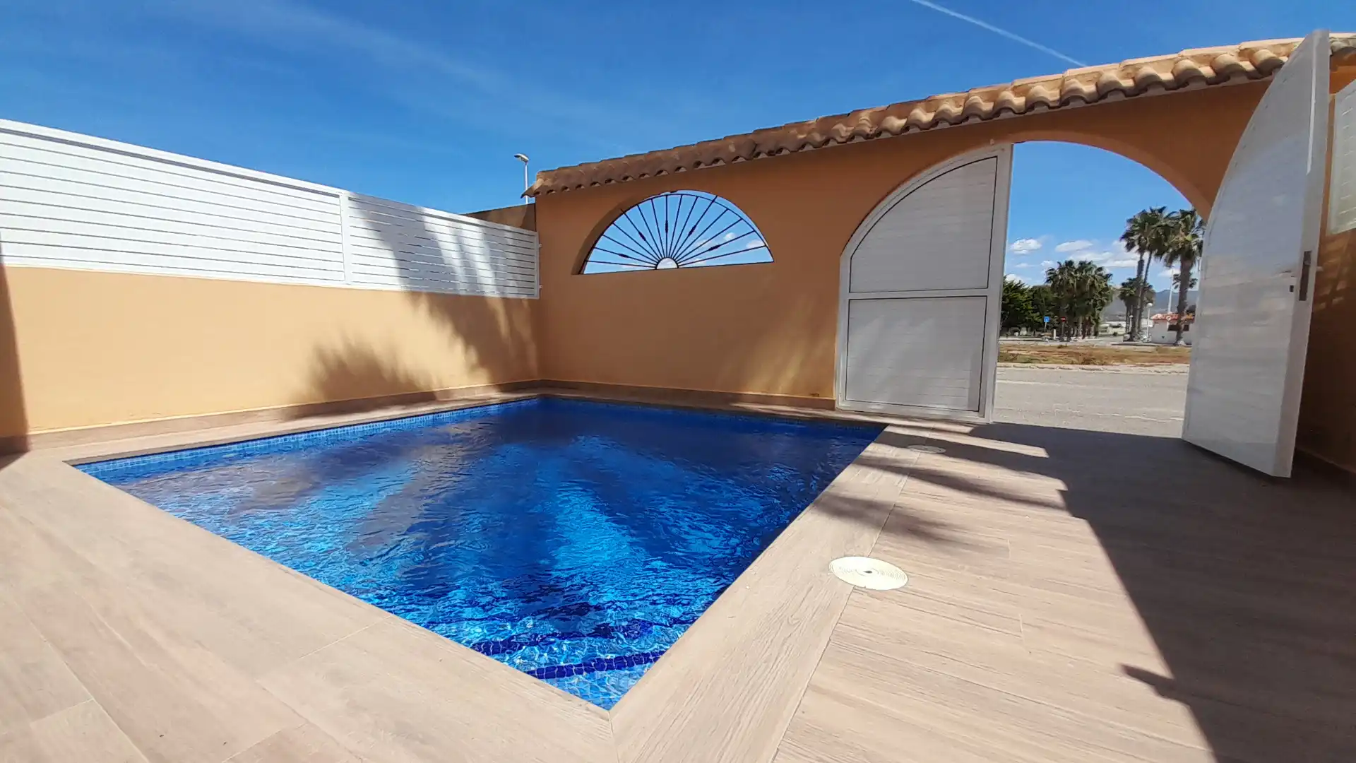 Swimming pool of Houses for sale in Mazarrón  with Air Conditioner, Private garden and Swimming Pool