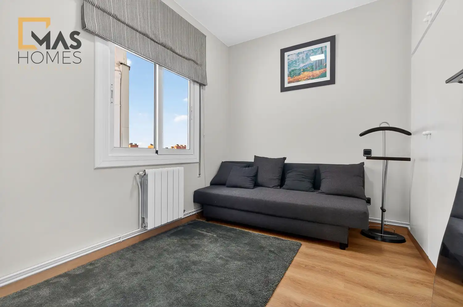 Schlafzimmer von Wohnung zum Verkauf in Sabadell mit Klimaanlage, Heizung und Terrasse