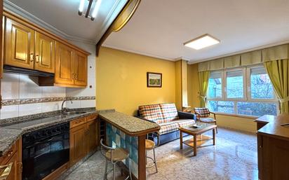 Kitchen of Flat for sale in Langreo  with Heating, Private garden and Parquet flooring