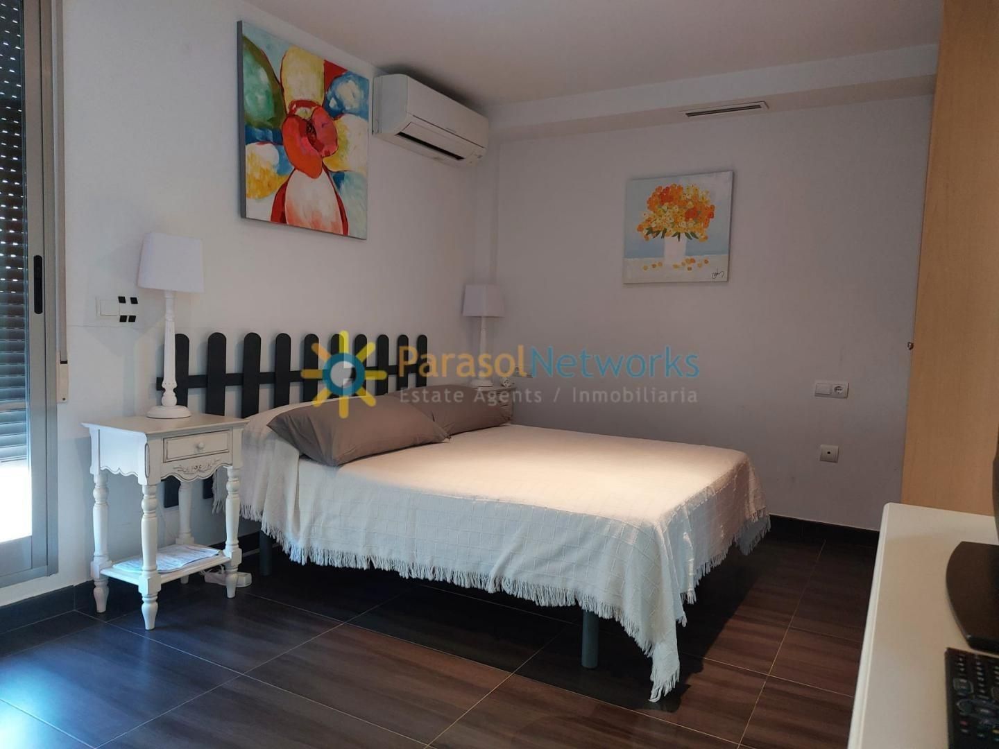 Bedroom of Single-family semi-detached to rent in Oliva  with Air Conditioner, Terrace and Community pool