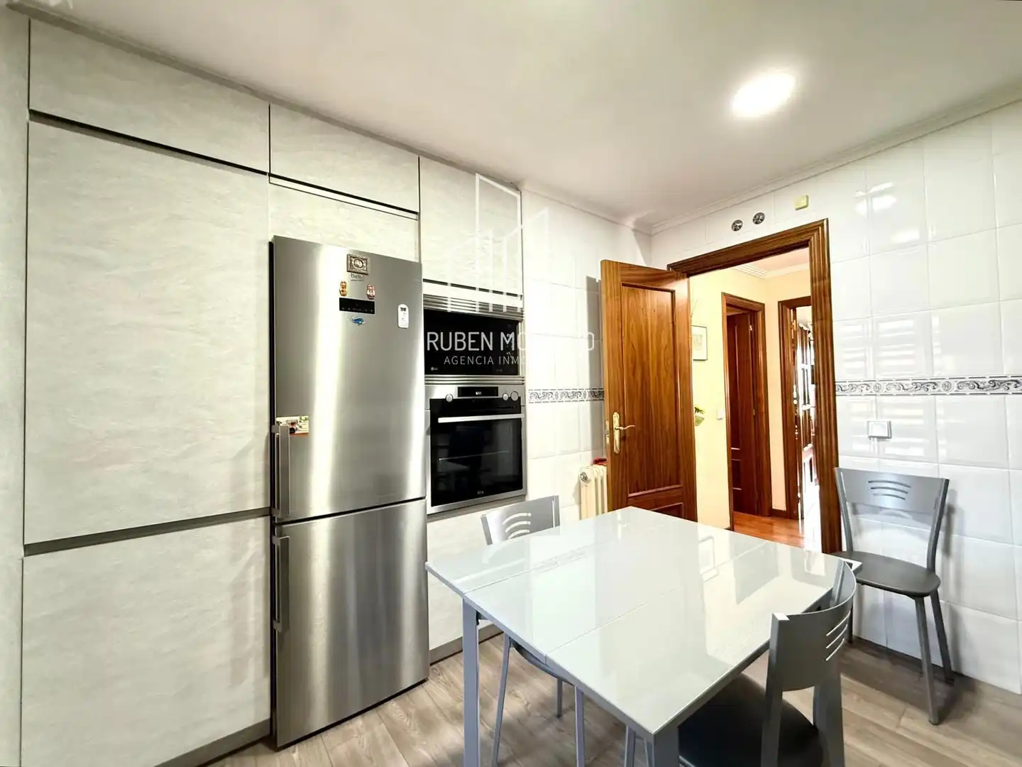 Kitchen of Flat for sale in Salamanca  with Heating, Terrace and Storage room