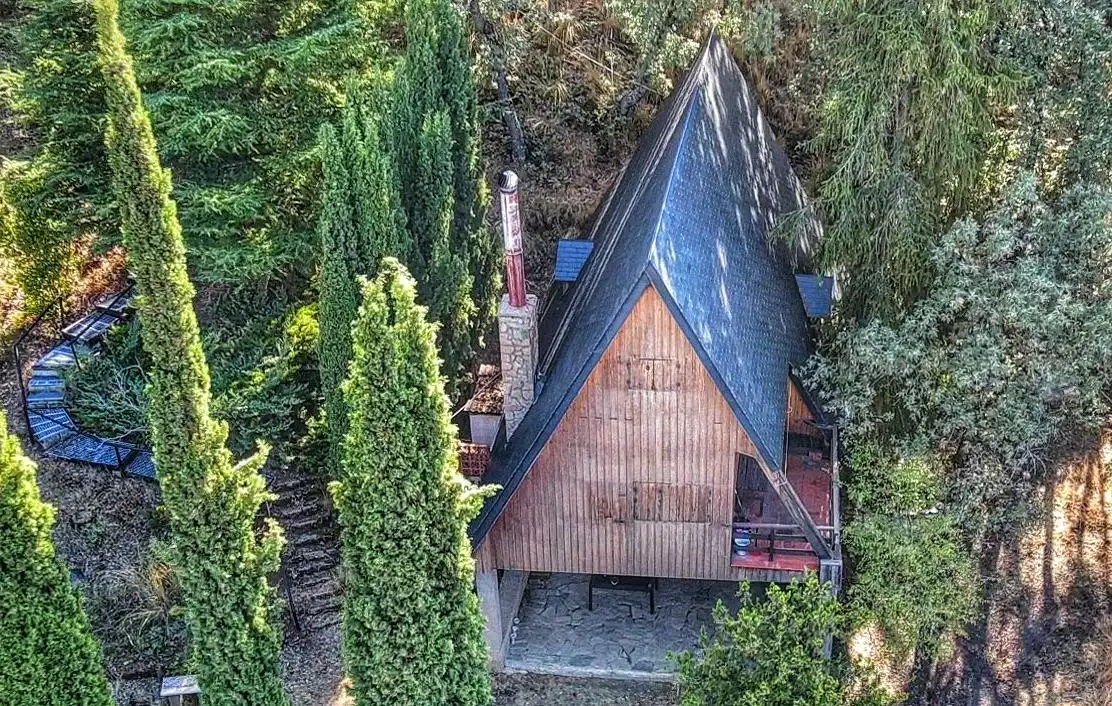Vista exterior de Casa o chalet en venta en Güéjar Sierra con Calefacción, Jardín privado y Terraza