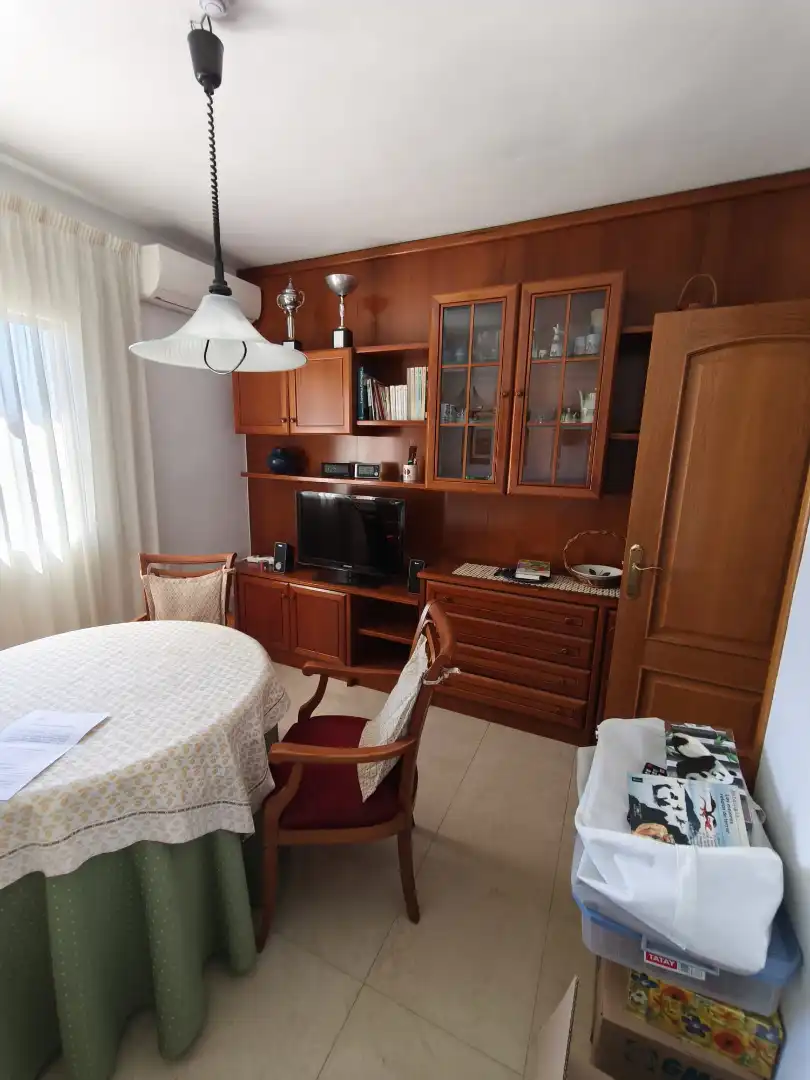 Wohnzimmer von Wohnung zur Miete in Sevilla mit Klimaanlage, Heizung und Terrasse