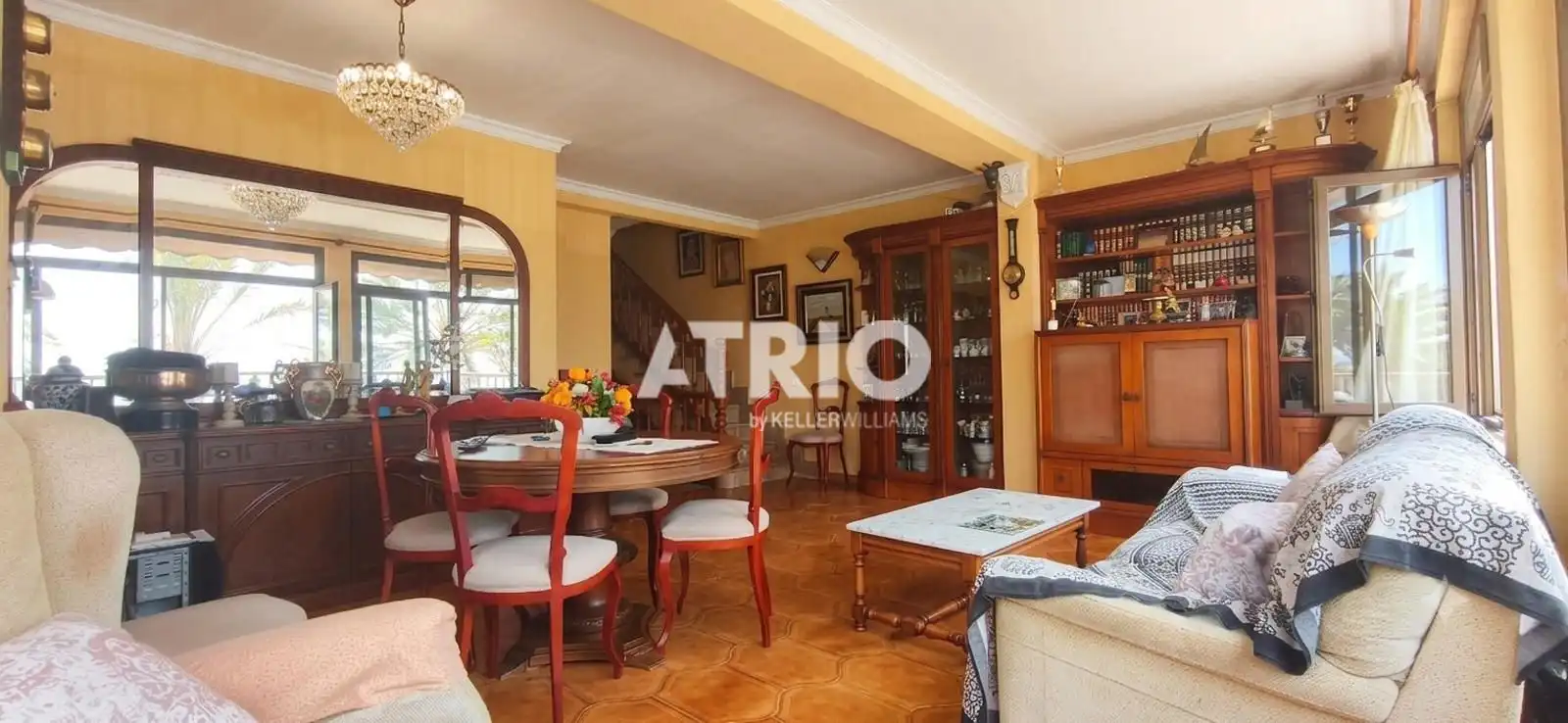 Sala d'estar de Casa o xalet en venda en  Palma de Mallorca amb Aire condicionat i Terrassa