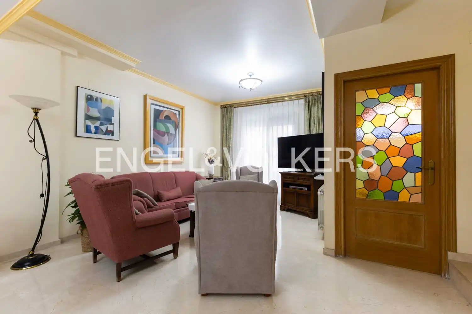 Living room of Houses for rent in Valencia  with Air Conditioner, Heating and Terrace