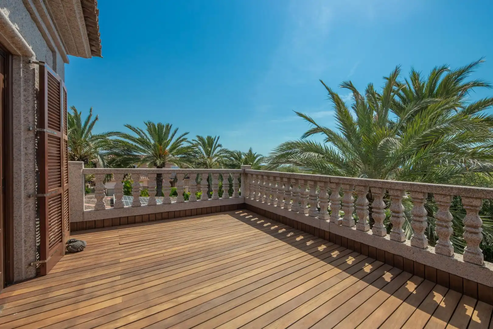 Terrassa de Casa o xalet de lloguer en Marratxí amb Aire condicionat, Jardí privat i Parquet