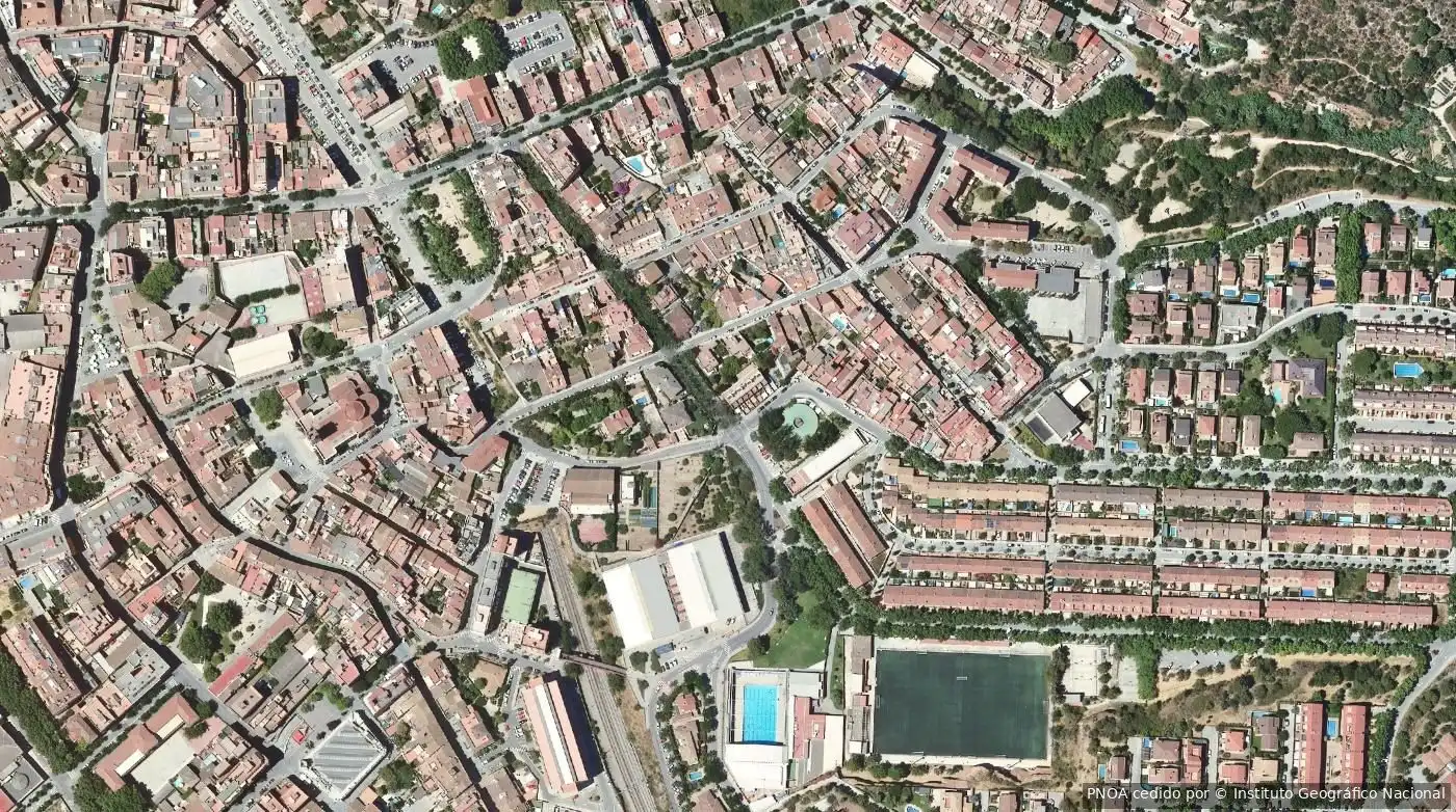 Vista exterior de Pis en venda en Molins de Rei, Barcelona