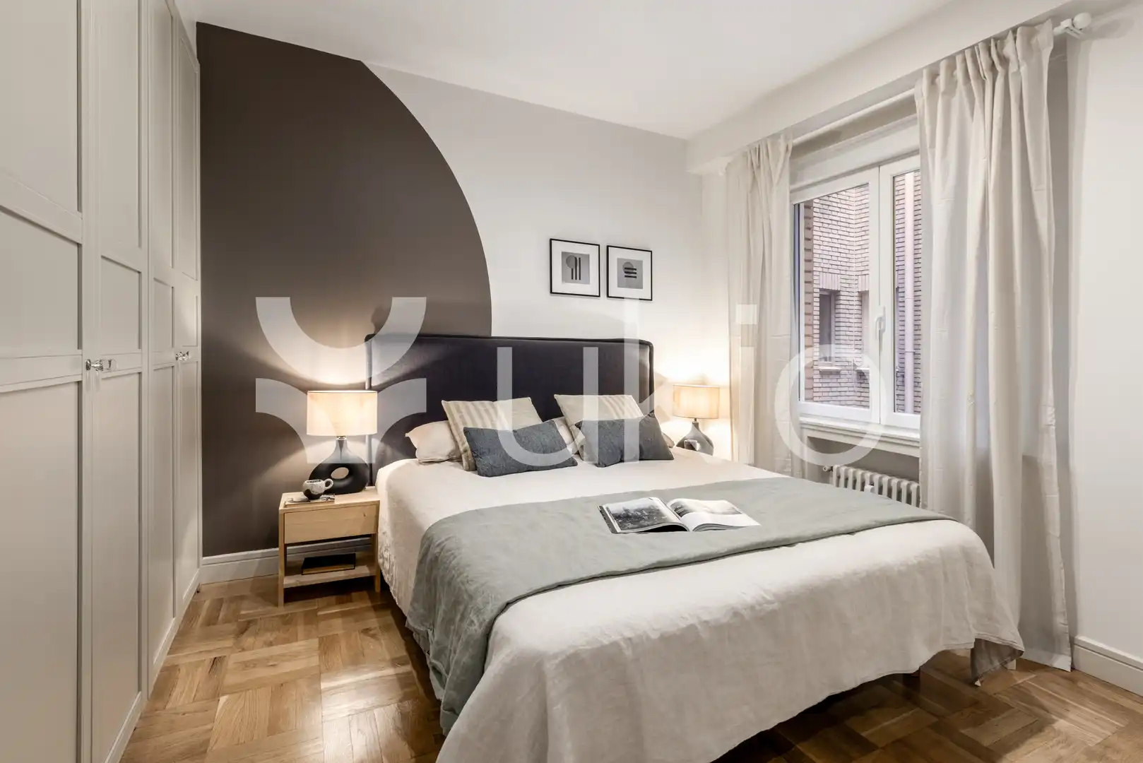 Bedroom of Apartments for rent in Madrid  with Air Conditioner, Heating and Terrace