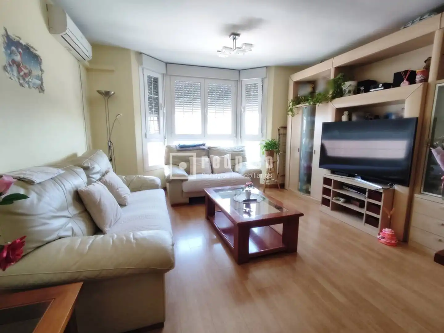 Sala d'estar de Pis en venda en Móstoles amb Aire condicionat, Calefacció i Jardí privat