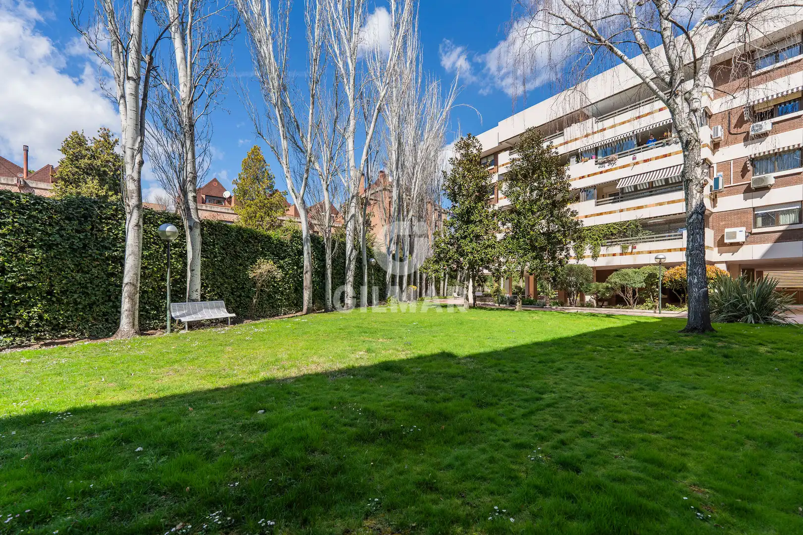 Garden of Flat for sale in Madrid  with Heating, Private garden and Swimming Pool