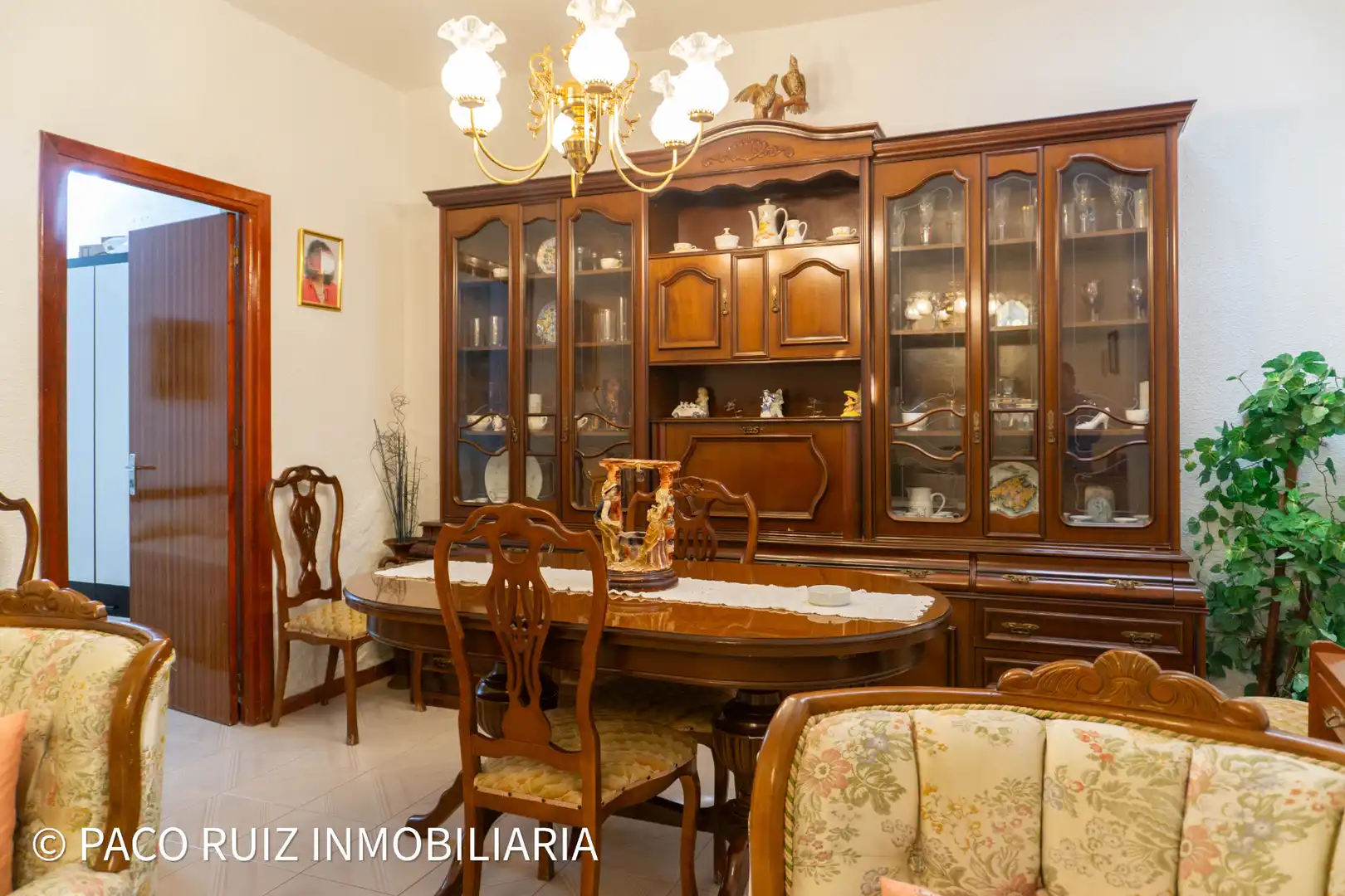 Esszimmer von Einfamilien-Reihenhaus zum Verkauf in Tabernas mit Abstellraum, Möbliert und Balkon