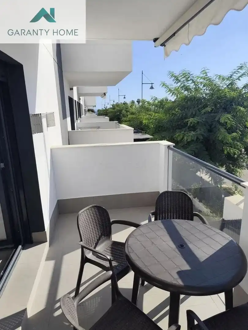 Terraza de Piso de alquiler en Vélez-Málaga con Aire acondicionado, Jardín privado y Terraza