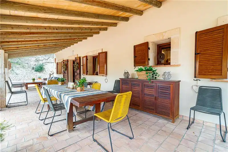 Terrassa de Casa o xalet en venda en Calvià amb Aire condicionat, Jardí privat i Terrassa