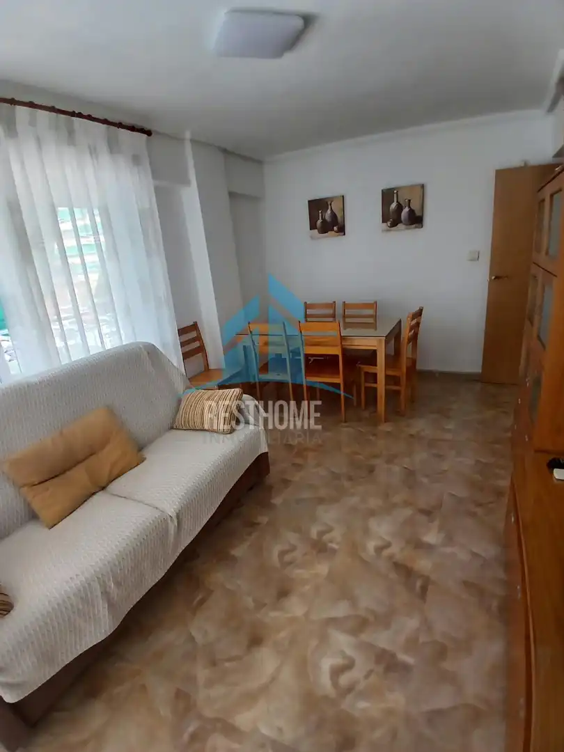 Living room of Flat for rent in Cullera  with Air Conditioner, Heating and Terrace
