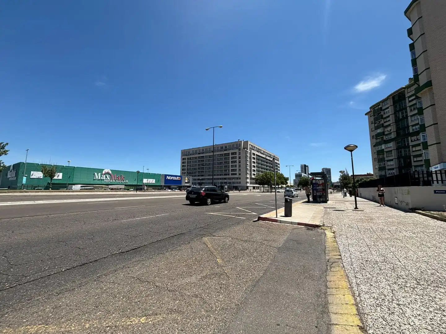 Vista exterior de Garaje en venta en Zaragoza