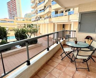 Terrace of Apartment for sale in Calpe / Calp  with Air Conditioner, Terrace and Swimming Pool