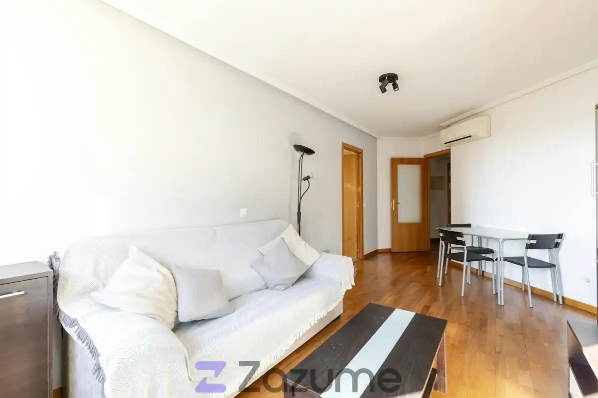 Sala d'estar de Pis de lloguer en Madrid amb Aire condicionat, Calefacció i Parquet