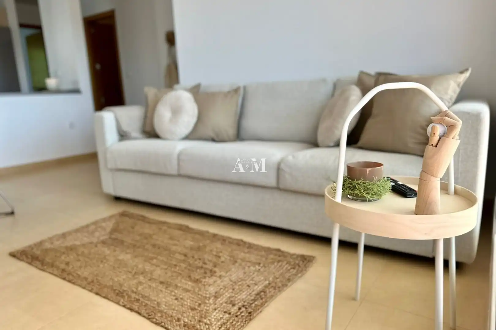 Sala d'estar de Pis de lloguer en Torre-Pacheco amb Aire condicionat, Calefacció i Terrassa