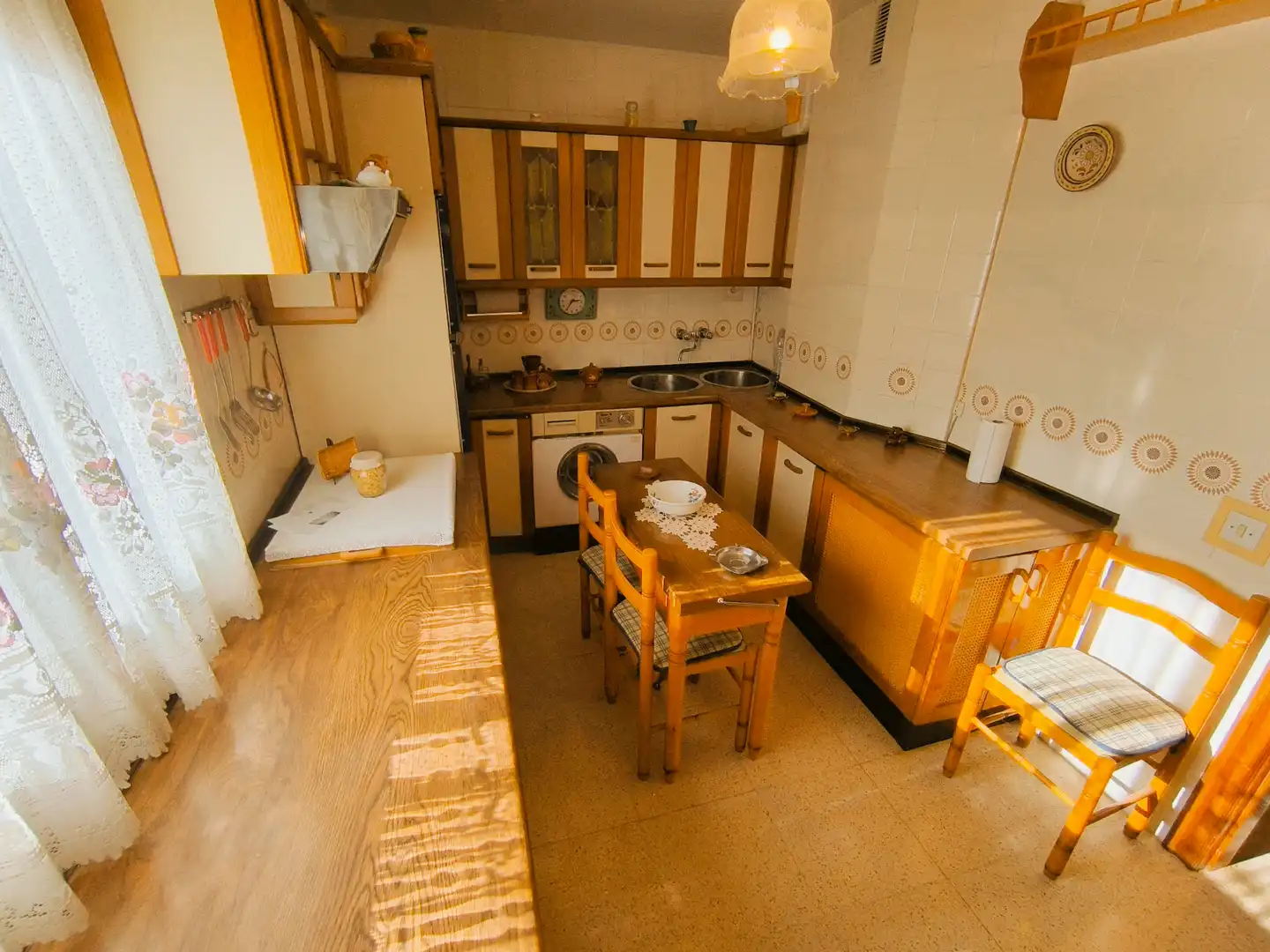 Cocina de Piso en venta en Baltanás con Calefacción, Trastero y Amueblado