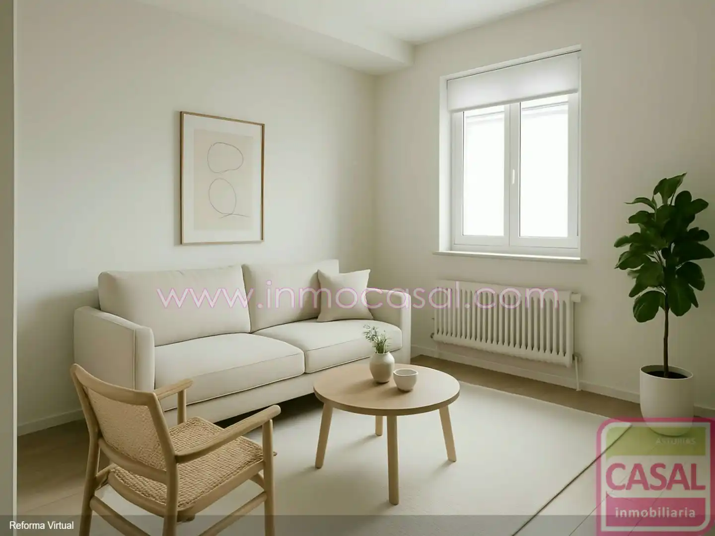 Wohnzimmer von Wohnung zum Verkauf in Avilés mit Heizung