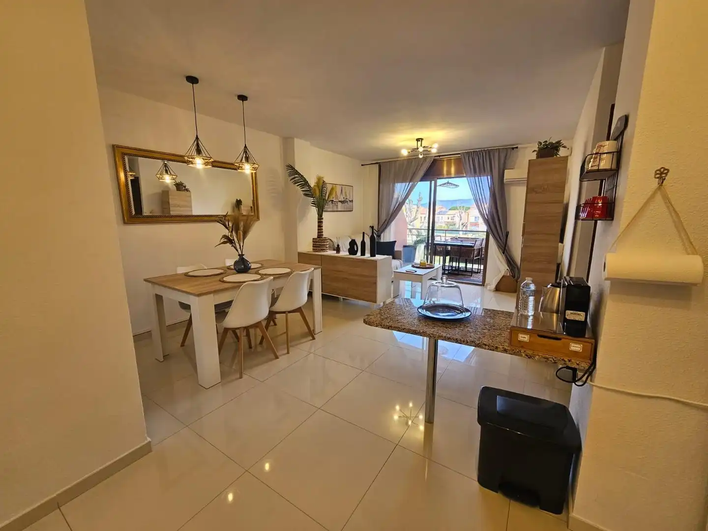 Dining room of Apartments for sale in Empuriabrava  with Air Conditioner, Heating and Private garden