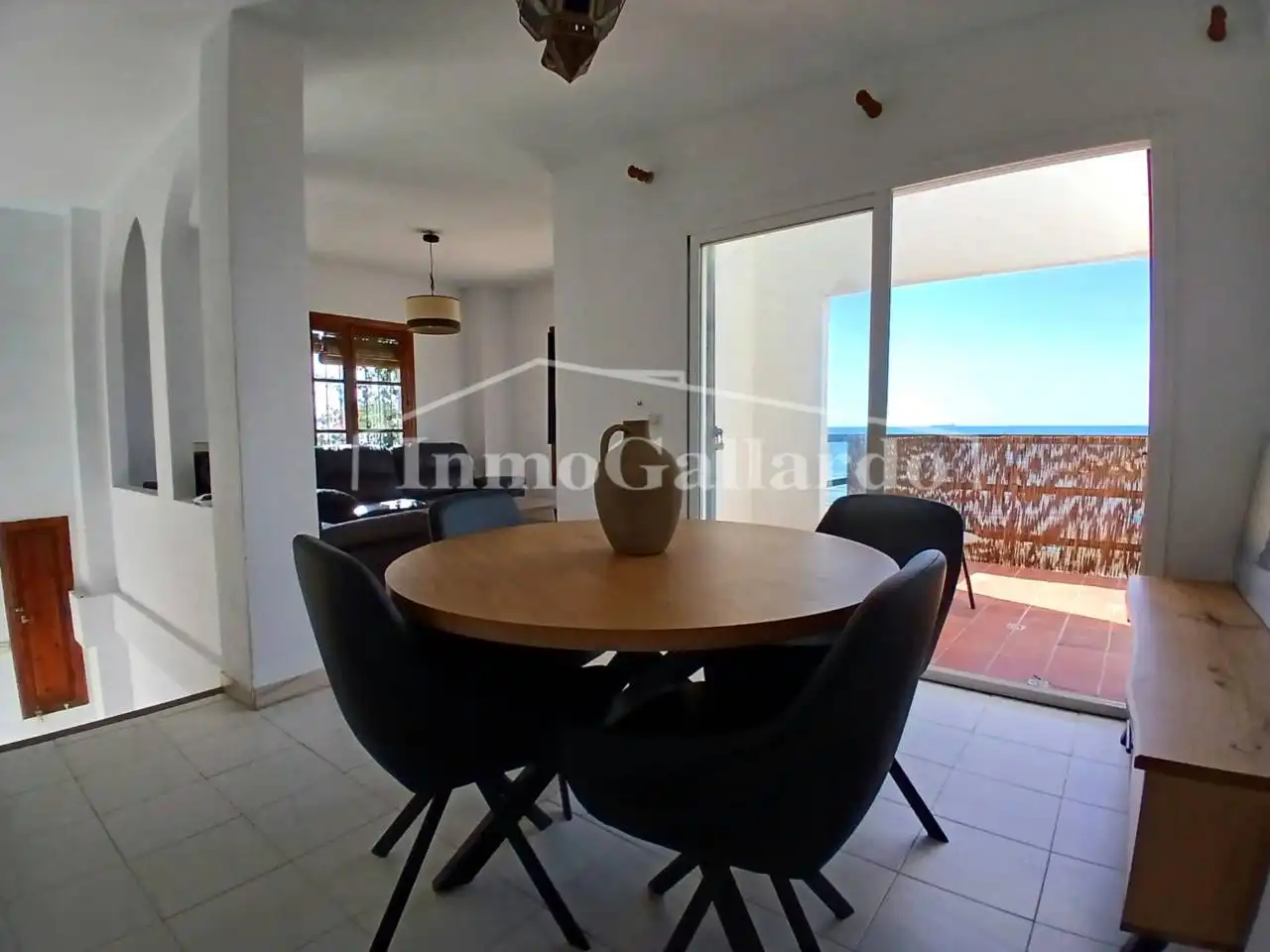 Dining room of Flat for rent in Málaga  with Terrace and Furnished