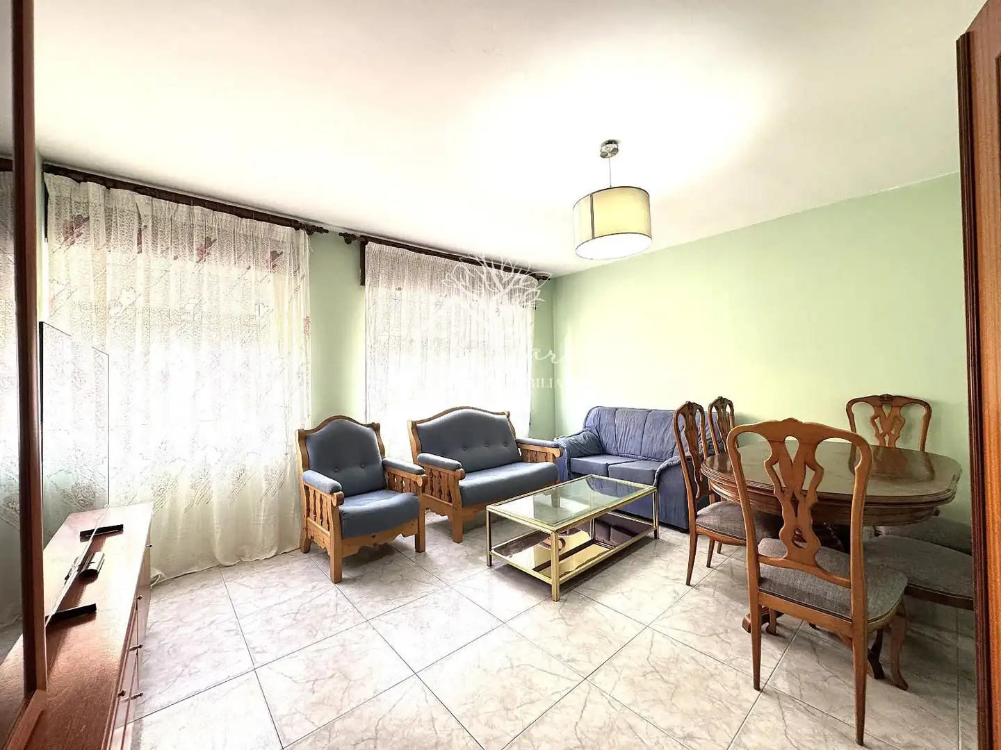 Sala de estar de Piso en venta en Ares con Amueblado, Horno y Lavadora