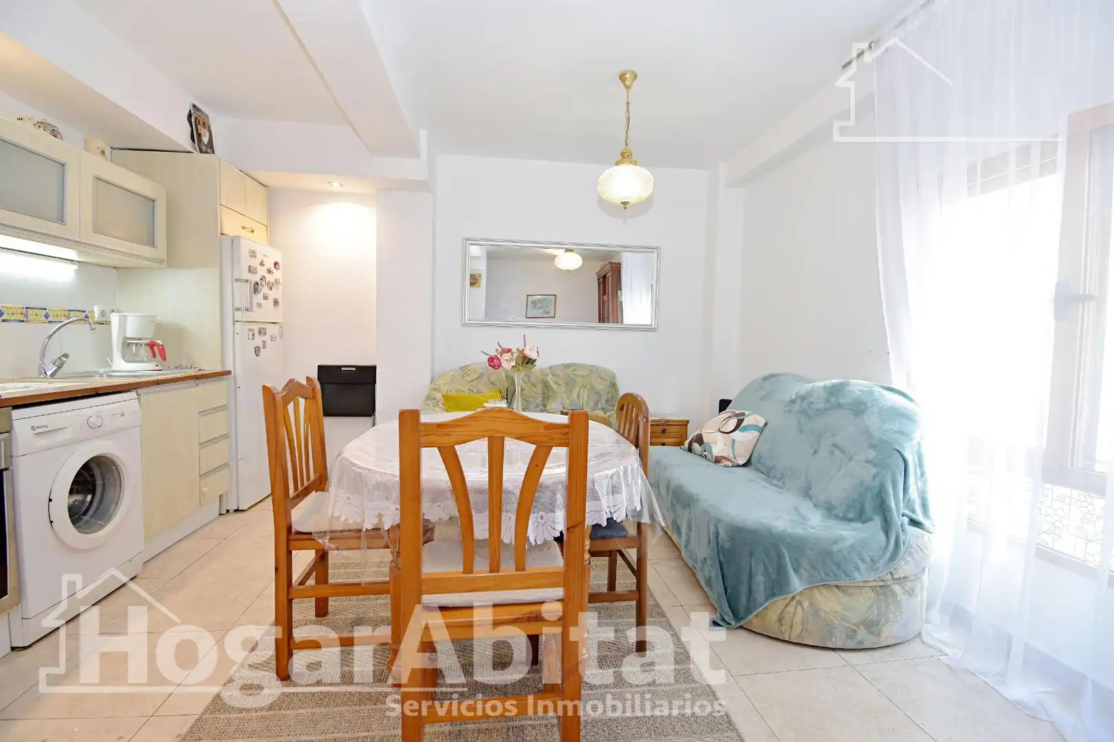 Sala de estar de Ático en venta en Oliva pueblo