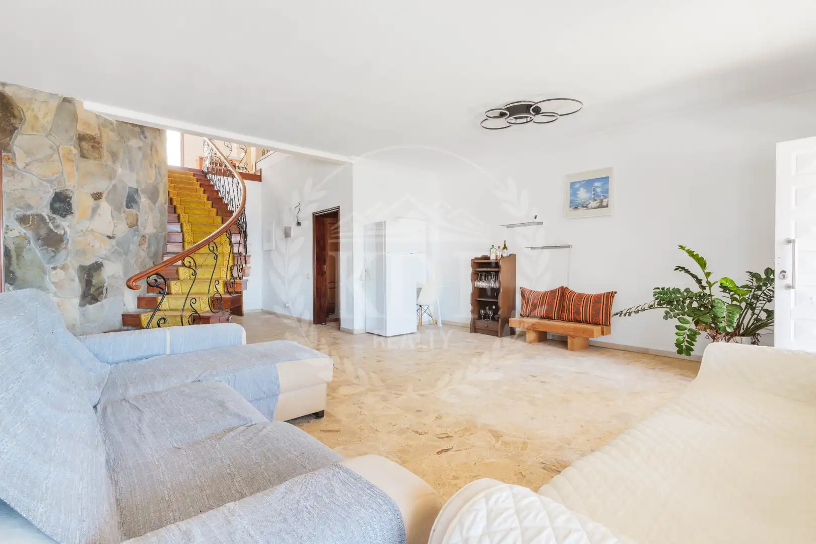 Sala de estar de Casa o chalet en venta en El Rosario con Aire acondicionado, Jardín privado y Terraza