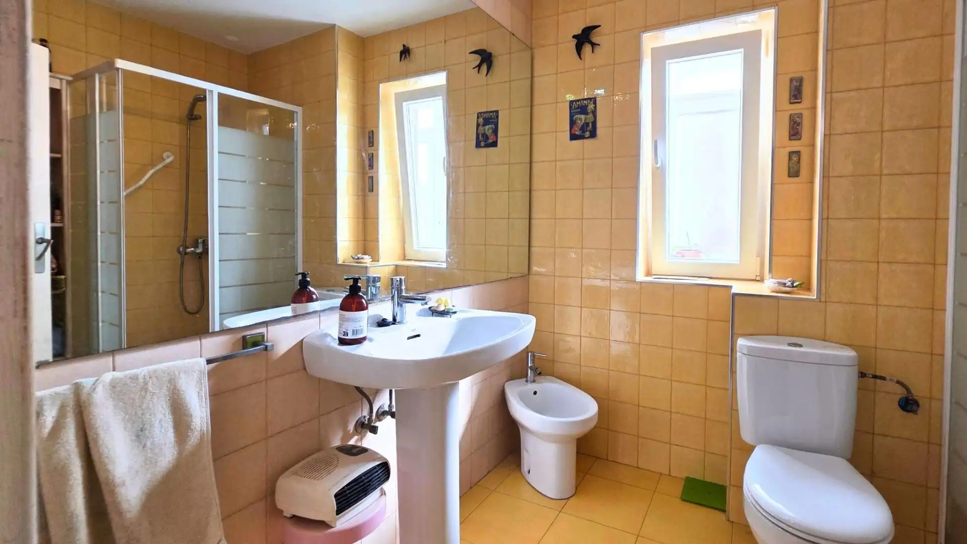 Bathroom of Flat for sale in Almería  with Air Conditioner, Private garden and Balcony