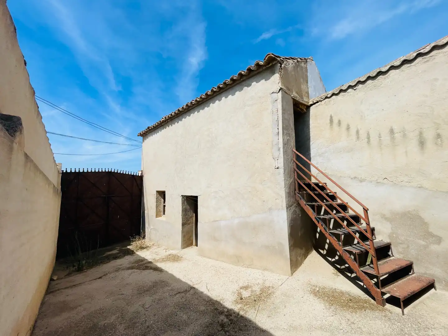 Vista exterior de Casa o chalet en venta en Marjaliza con Amueblado