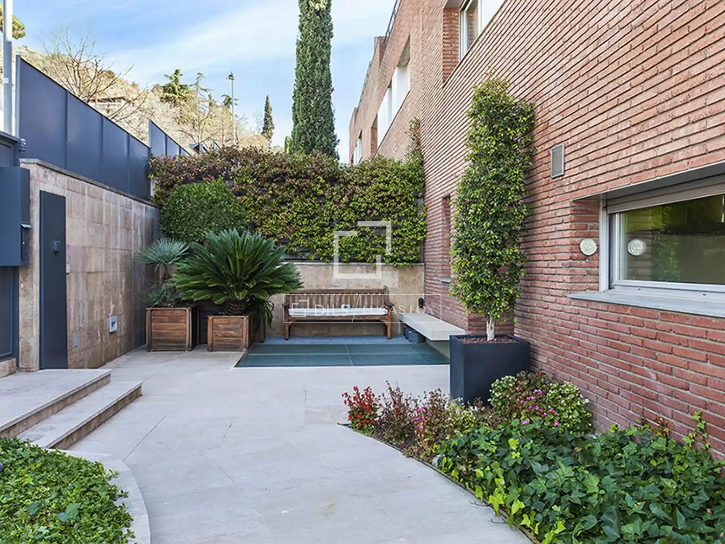 Terraza de Casa o chalet de alquiler en Barcelona con Aire acondicionado, Calefacción y Jardín privado