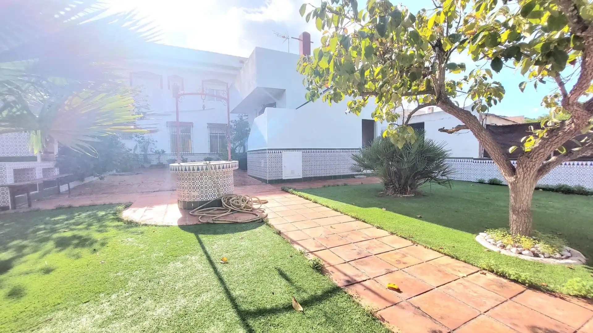 Garden of Houses for sale in Cartagena  with Private garden, Terrace and Swimming Pool