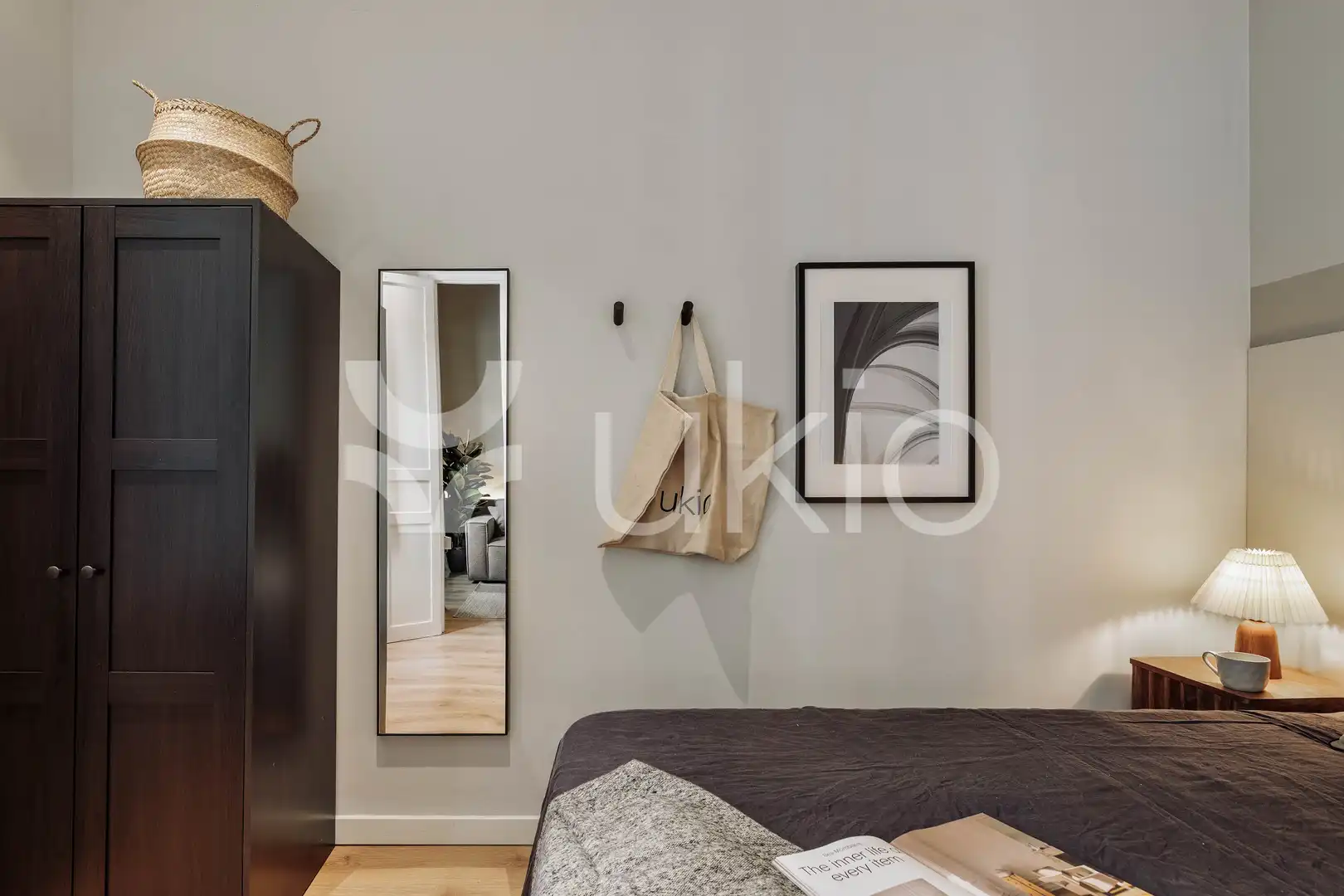 Habitación de Apartamento de alquiler en Barcelona con Aire acondicionado, Calefacción y Terraza
