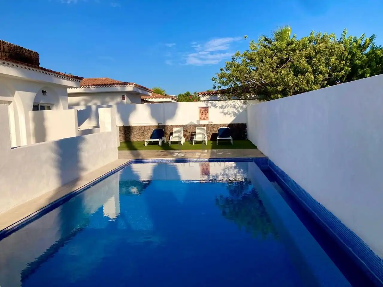 Piscina de Estudio de alquiler en Arona con Aire acondicionado, Terraza y Amueblado