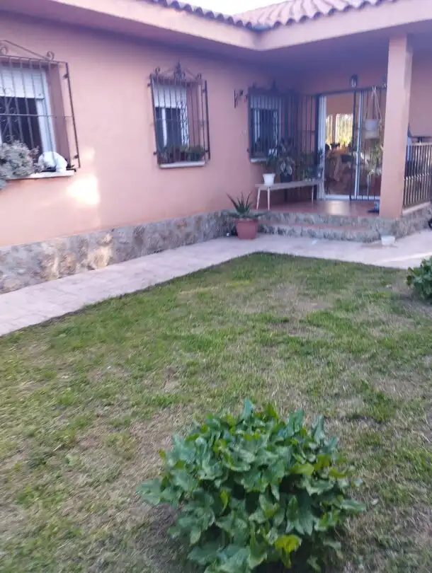 Jardín de Casa o chalet en venta en San Román de los Montes con Aire acondicionado y Calefacción