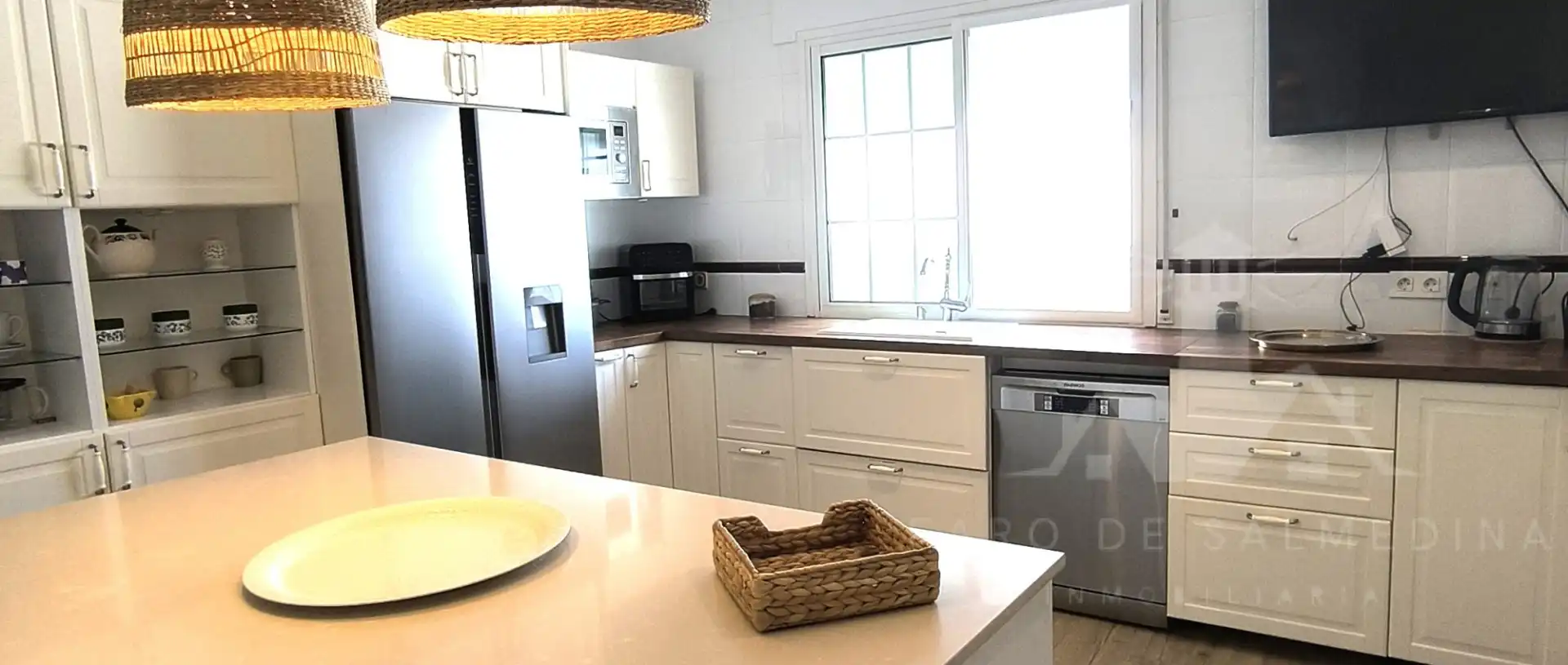 Kitchen of Flat for sale in Rota  with Air Conditioner, Terrace and Furnished