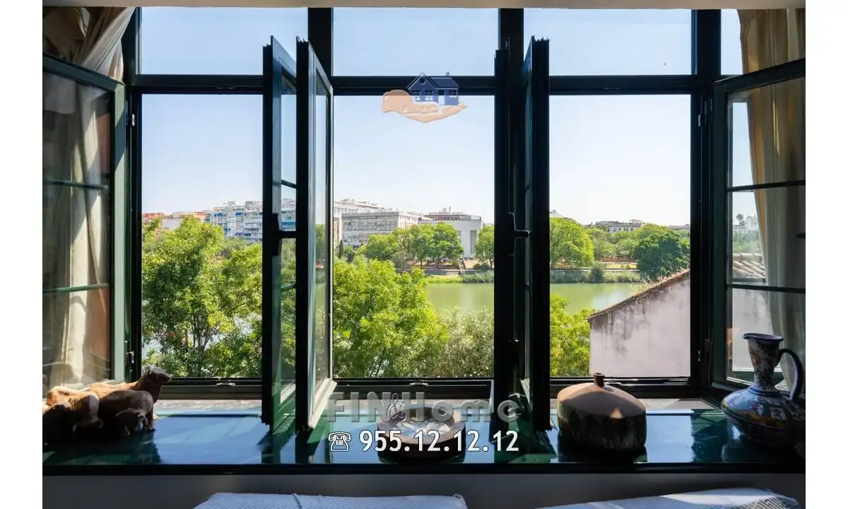 Habitación de Ático de alquiler en Sevilla con Aire acondicionado, Calefacción y Jardín privado