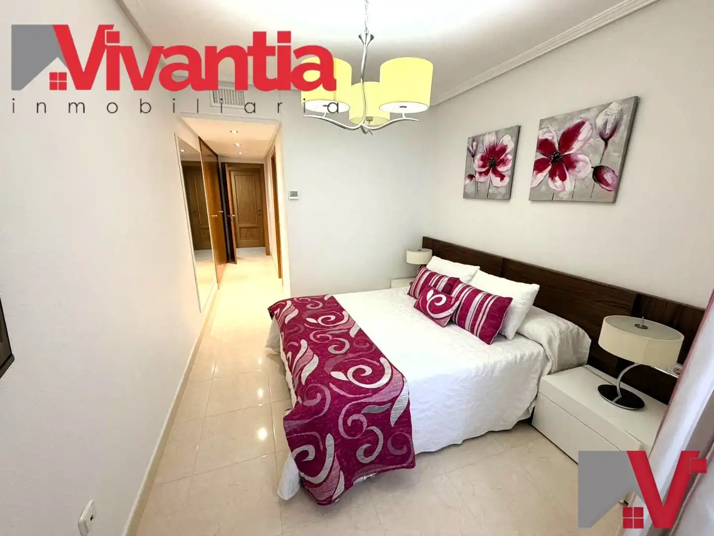 Bedroom of Flat for sale in Lorca  with Air Conditioner and Heating