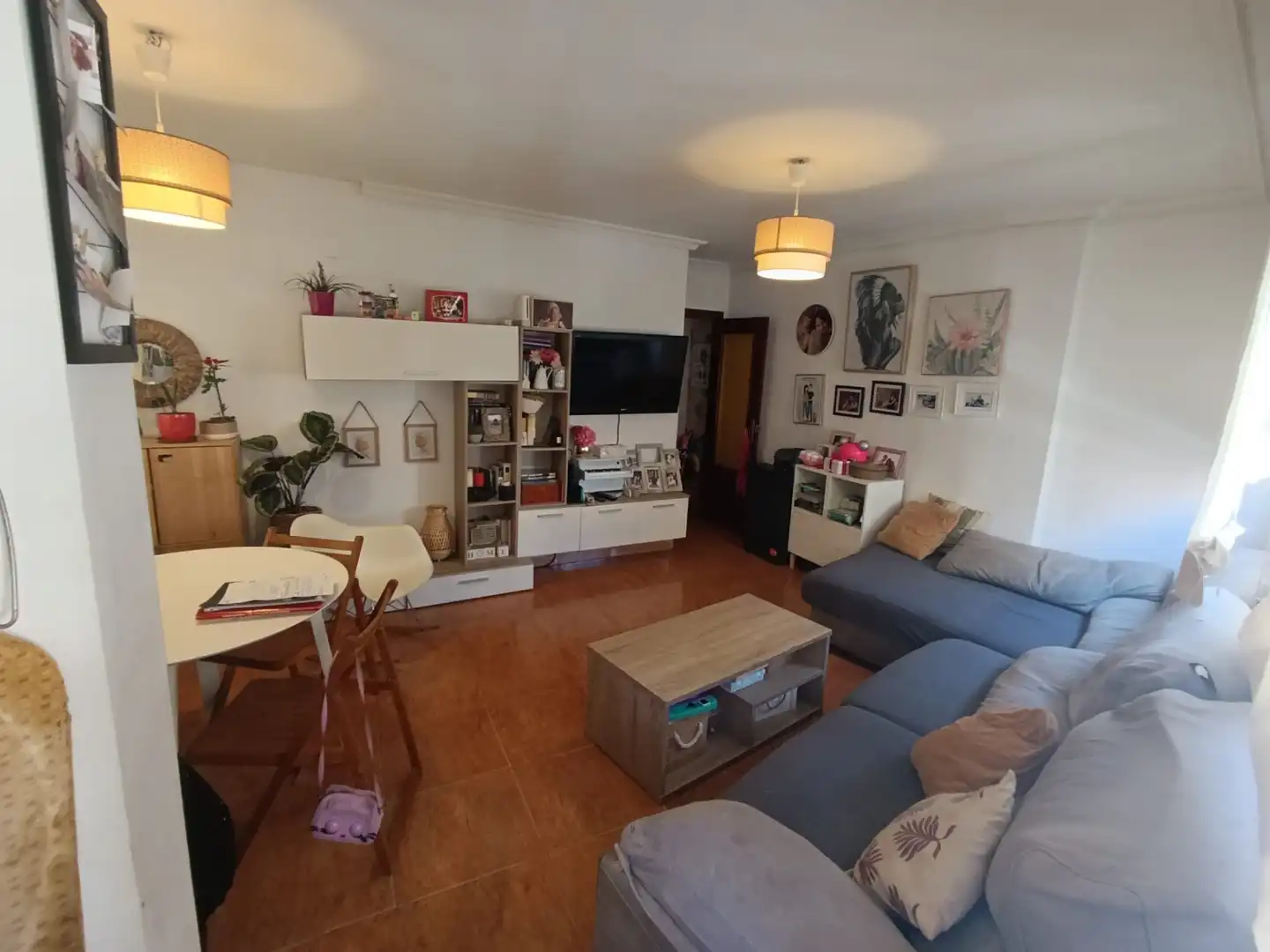 Wohnzimmer von Wohnung zum Verkauf in Villajoyosa / La Vila Joiosa mit Abstellraum