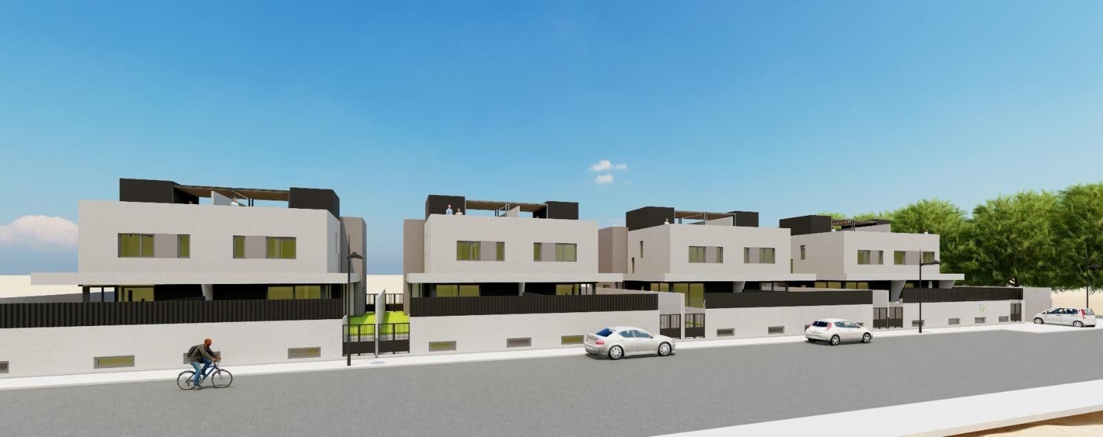 Exterior view of House or chalet for sale in León Capital   with Heating, Terrace and Storage room