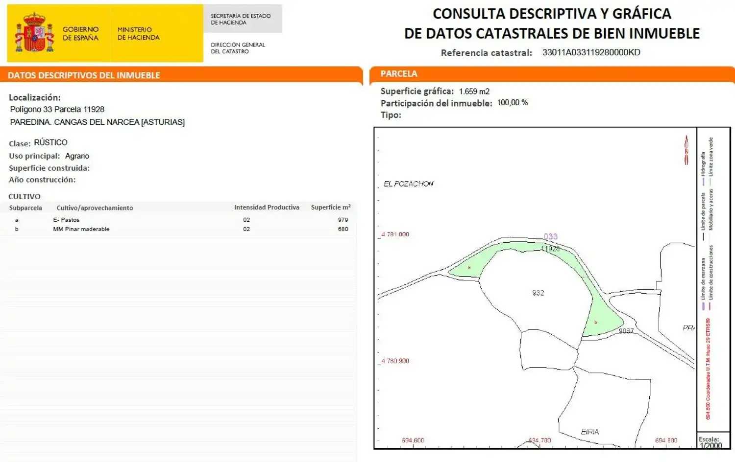 Residencial en venda en Cangas del Narcea
